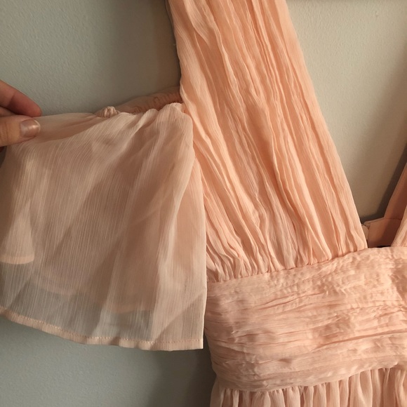 French Connection Pink Opal Maxi Prom Dress - Picture 6 of 8